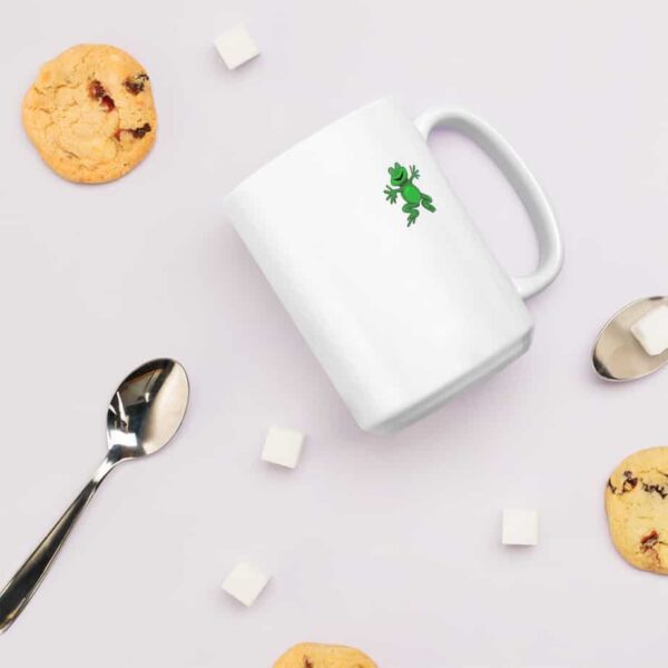White glossy mug 15oz cookies 618134bda716d