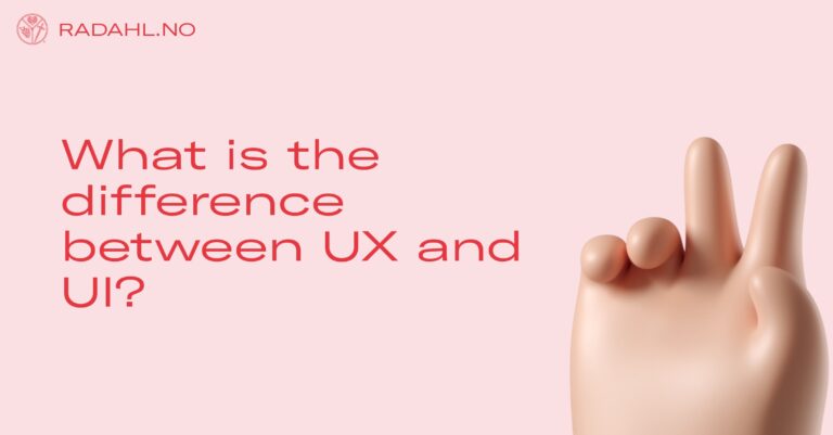 What is the difference between UX and UI?